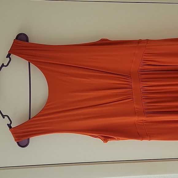 Boden orange jersey sundress euc! - Picture 8 of 10